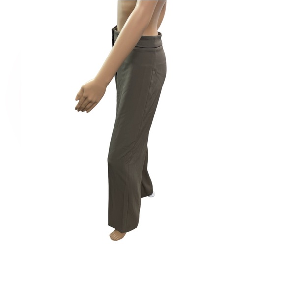 H&M Women’s Size 14 Solid Brown Wide Leg Dress Pants - Picture 2 of 5